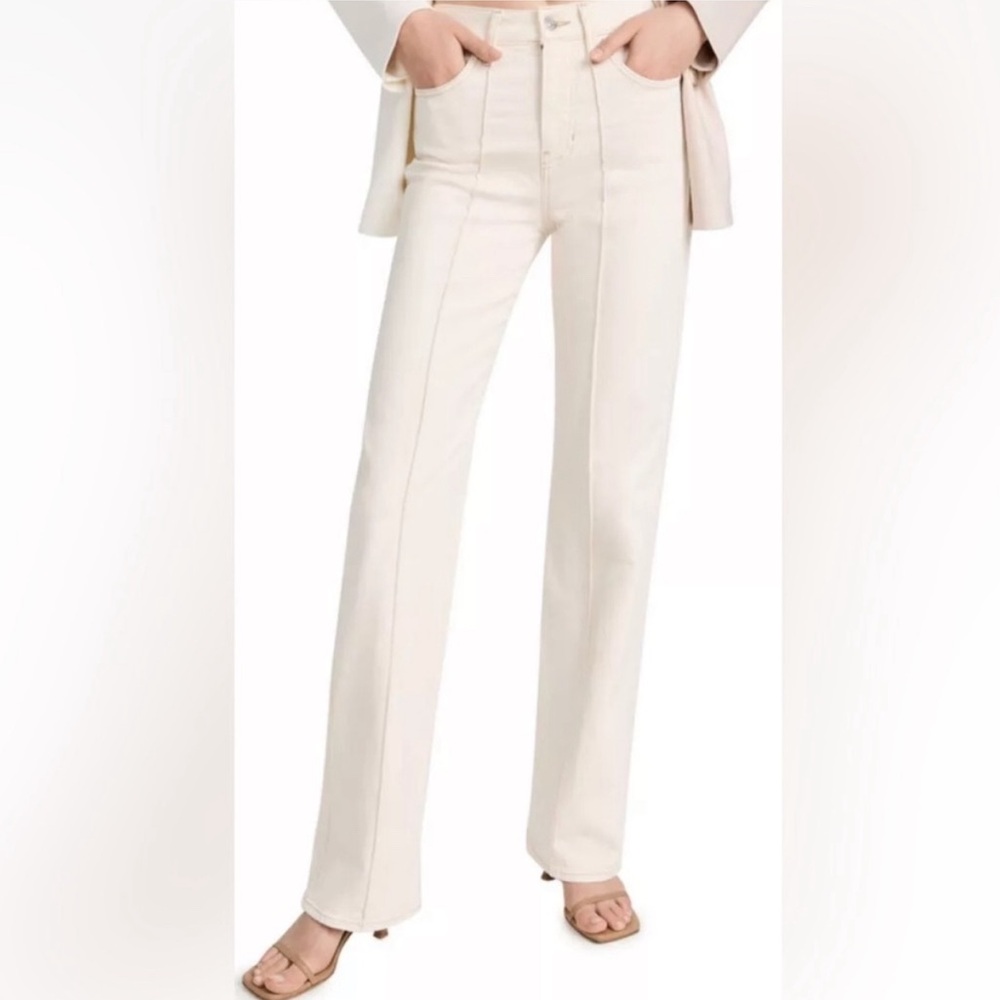 NWT Veronica Beard Full Length Straight Jeans